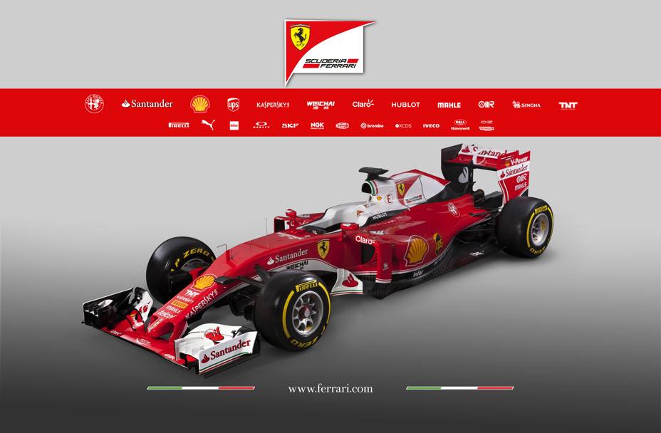 La Ferrari schiera la SF16-H
